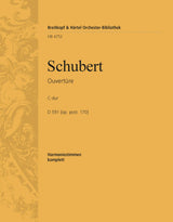 Schubert: Overture in C Major, D 591