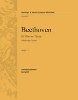 Beethoven: 11 Mödlinger Tänze, WoO 17