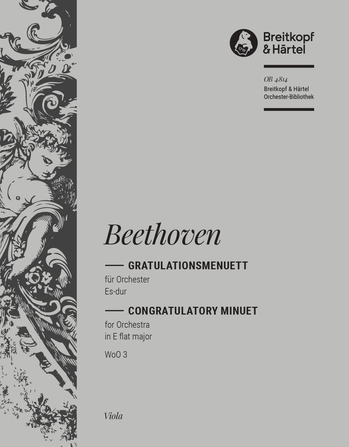 Beethoven: Gratulations-Menuet in E-flat Major, WoO 3