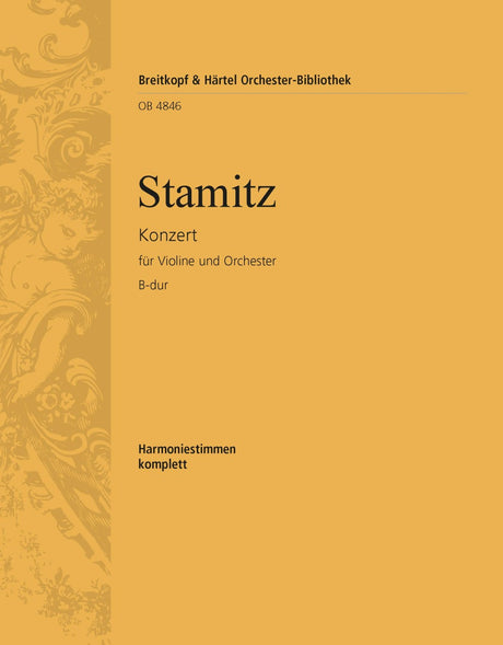 Stamitz: Violin Concerto in B-flat Major