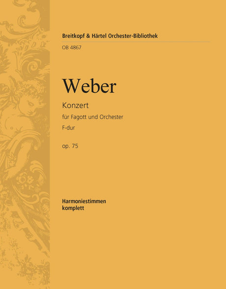 Weber: Bassoon Concerto in F Major, Op. 75