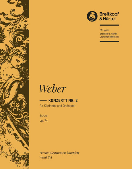 Weber: Clarinet Concerto No. 2 in E-flat Major, Op. 74