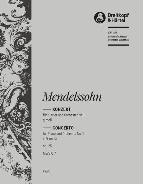 Mendelssohn: Piano Concerto No. 1 in G Minor, MWV O 7, Op. 25