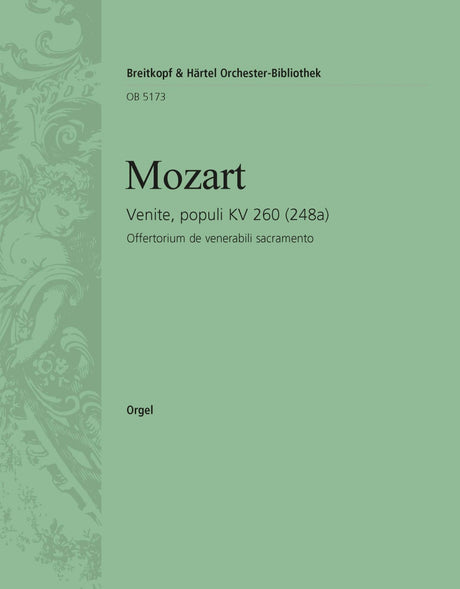 Mozart: Venite populi, K. 260 (248a)