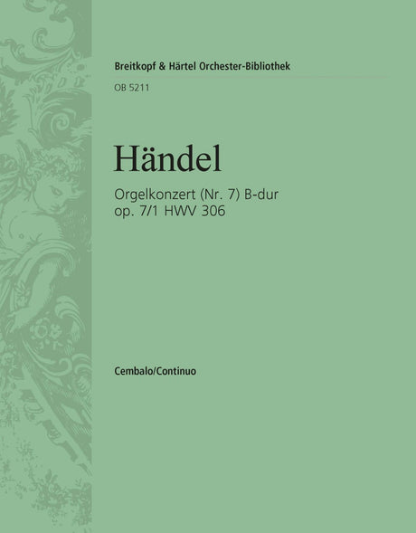 Handel: Organ Concerto in B-flat Major, HWV 306, Op. 7, No. 1