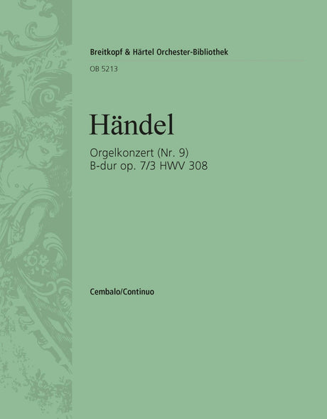 Handel: Organ Concerto in B-flat Major, HWV 308, Op. 7, No. 3