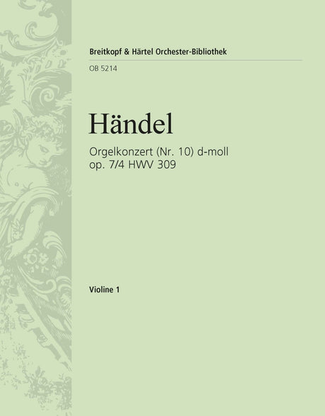 Handel: Organ Concerto in D Minor, HWV 309, Op. 7, No. 4