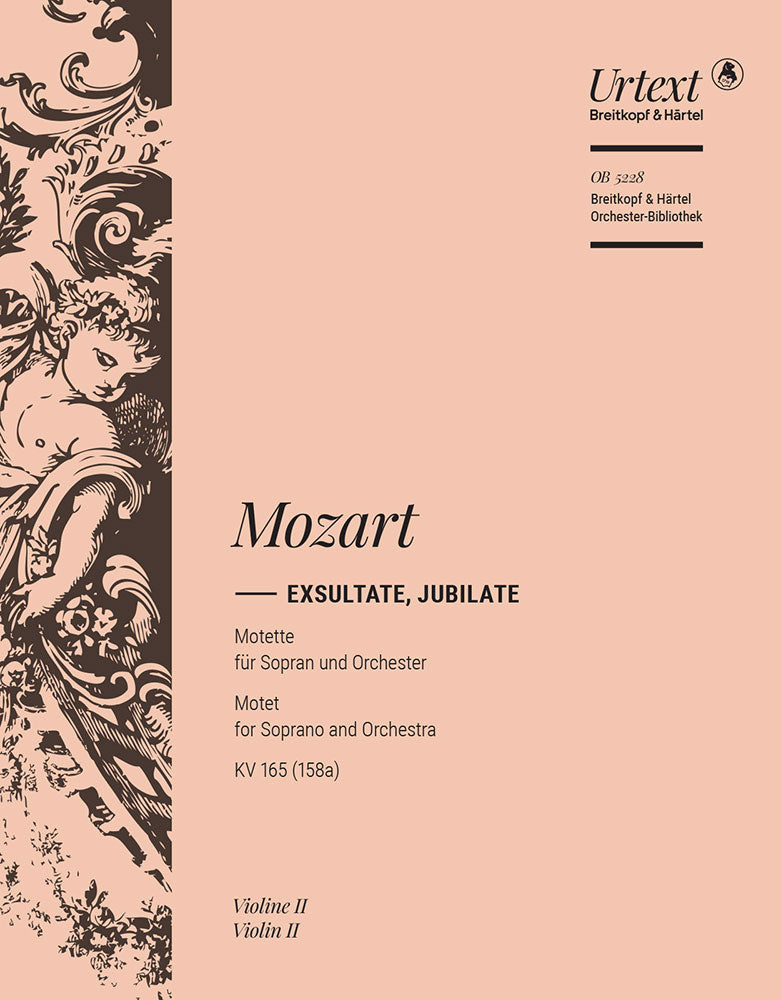 Mozart: Exsultate, jubilate, K. 165 (158a)