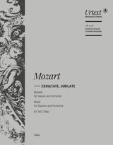 Mozart: Exsultate, jubilate, K. 165 (158a)