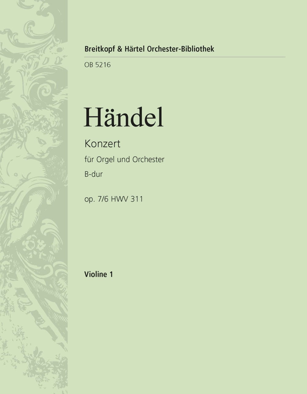 Handel: Organ Concerto in B-flat Major, HWV 311, Op. 7, No. 6