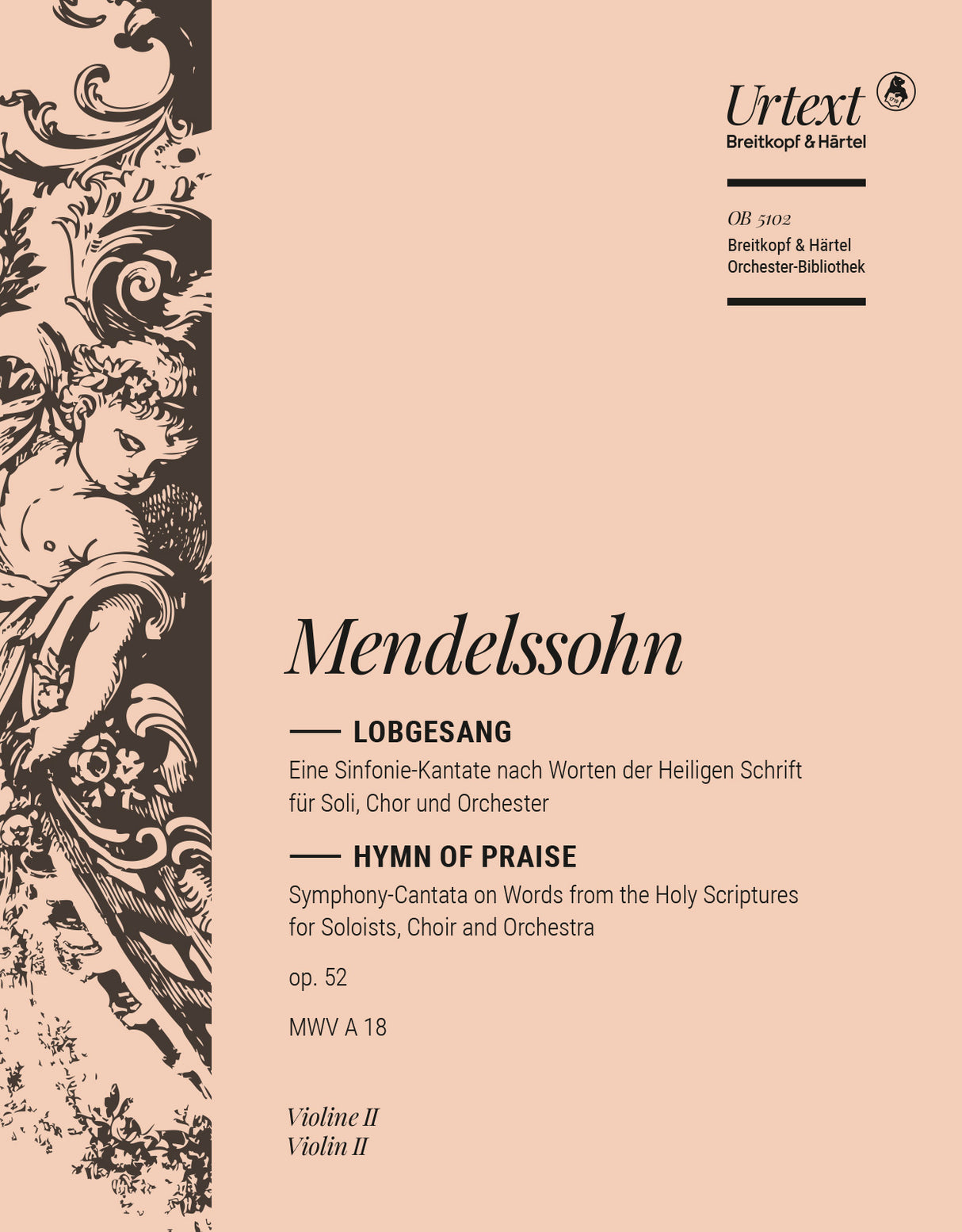 Mendelssohn: Lobgesang, MWV A 18, Op. 52