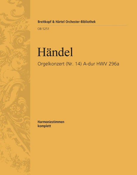 Handel: Organ Concerto in A Major, HWV 296a