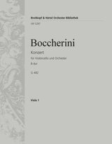 Boccherini: Cello Concerto in B-flat Major, G. 482