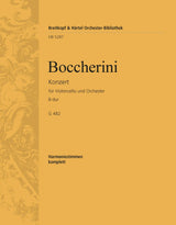 Boccherini: Cello Concerto in B-flat Major, G. 482