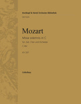 Mozart: Missa in C Major, K. 337 ("Missa solemnis")