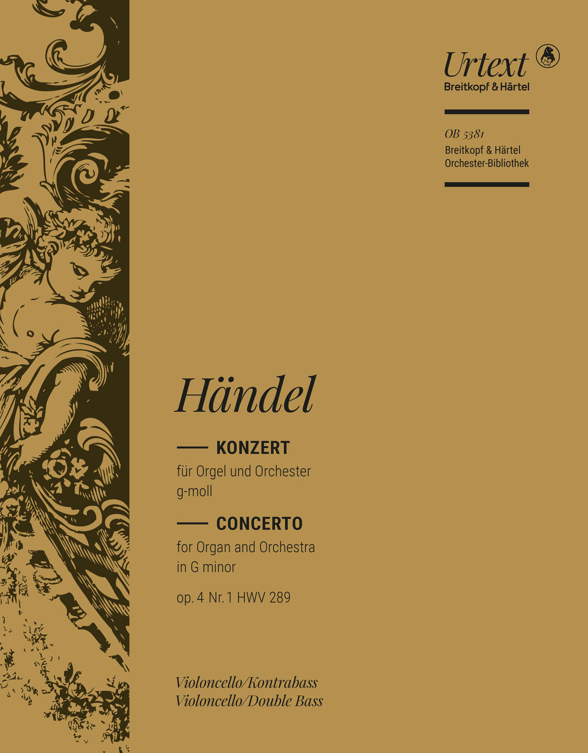 Handel: Organ Concerto in G Minor, HWV 289, Op. 4, No. 1