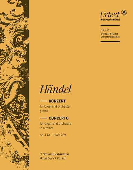 Handel: Organ Concerto in G Minor, HWV 289, Op. 4, No. 1