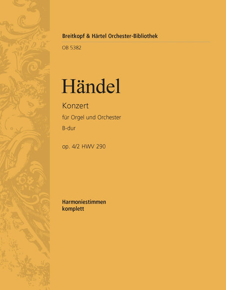 Handel: Organ Concerto in B-flat Major, HWV 290, Op. 4, No. 2