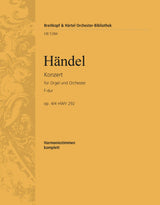 Handel: Organ Concerto in F Major, HWV 292, Op. 4, No. 4