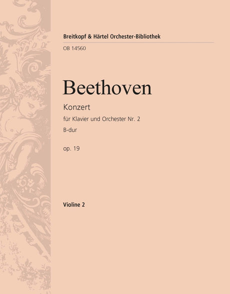 Beethoven: Piano Concerto No. 2 in B-flat Major, Op. 19