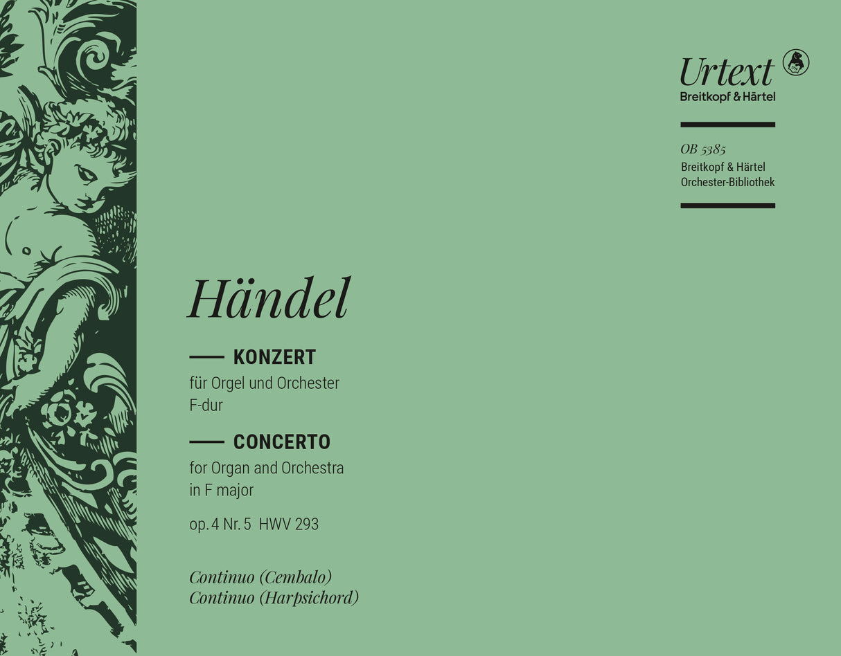 Handel: Organ Concerto in F Major, HWV 293, Op. 4, No. 5