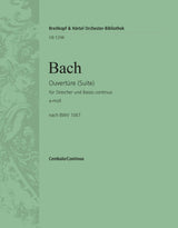 Bach: Overture (Suite) No. 2 in A Minor based on BWV 1067