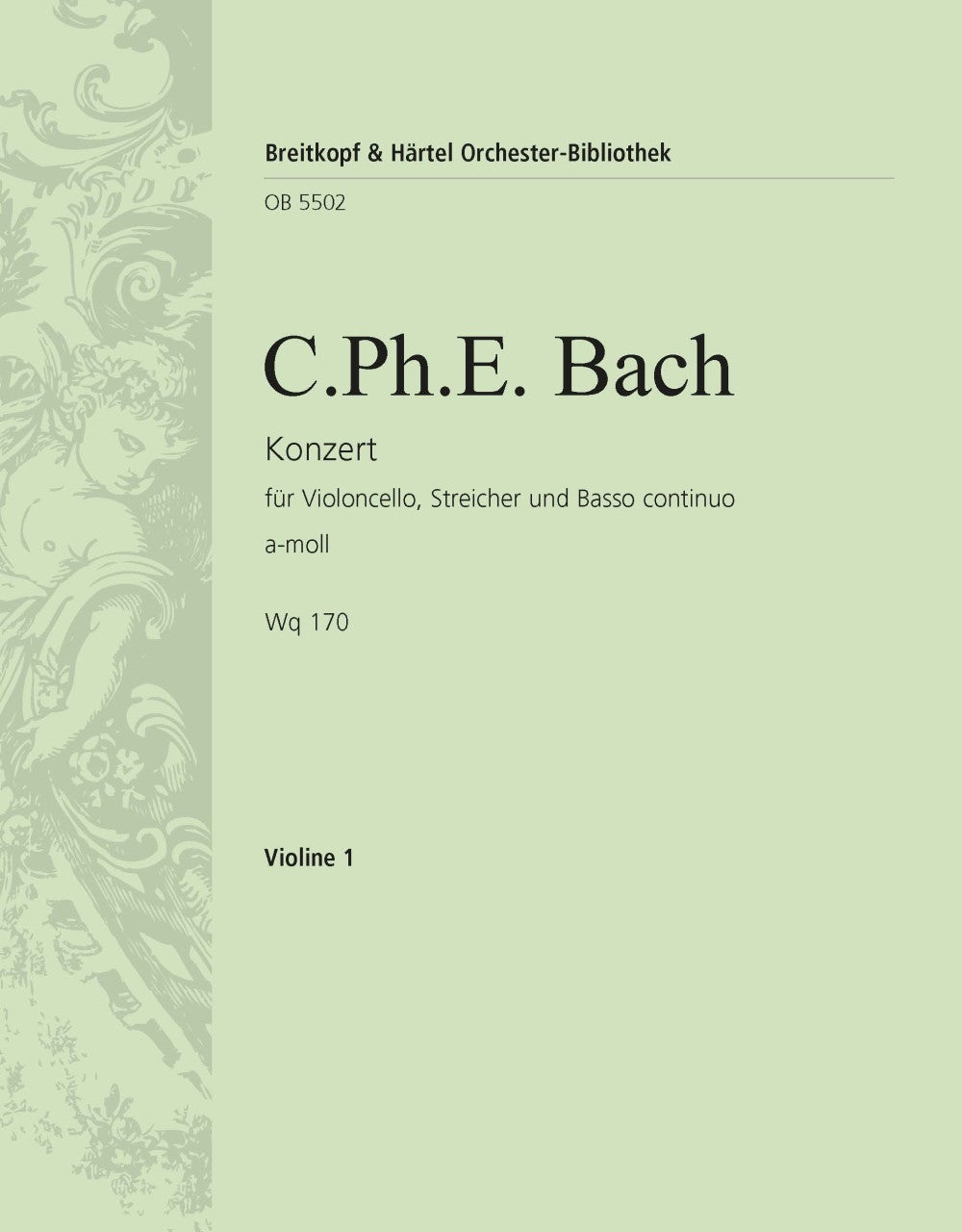 C.P.E. Bach: Cello Concerto in A Minor, Wq. 170