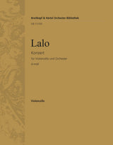 Lalo: Cello Concerto in D Minor