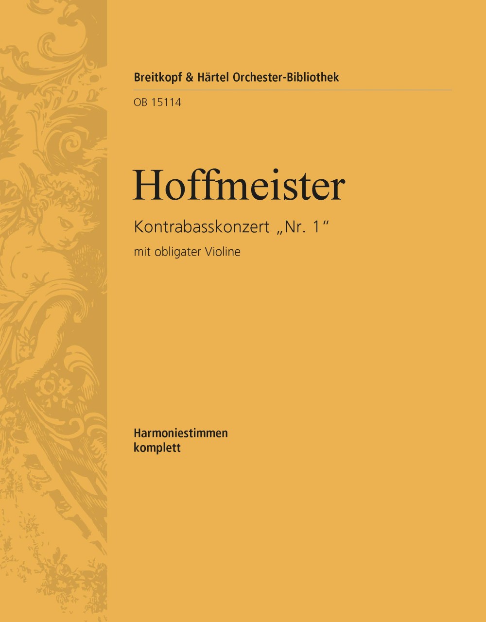 Hoffmeister: Double Bass Concerto "No. 1"