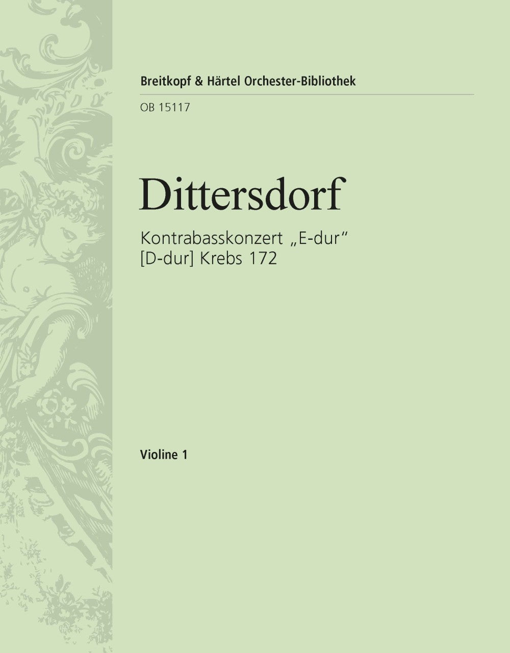 Dittersdorf: Double Bass Concerto in "E Major", Krebs 172