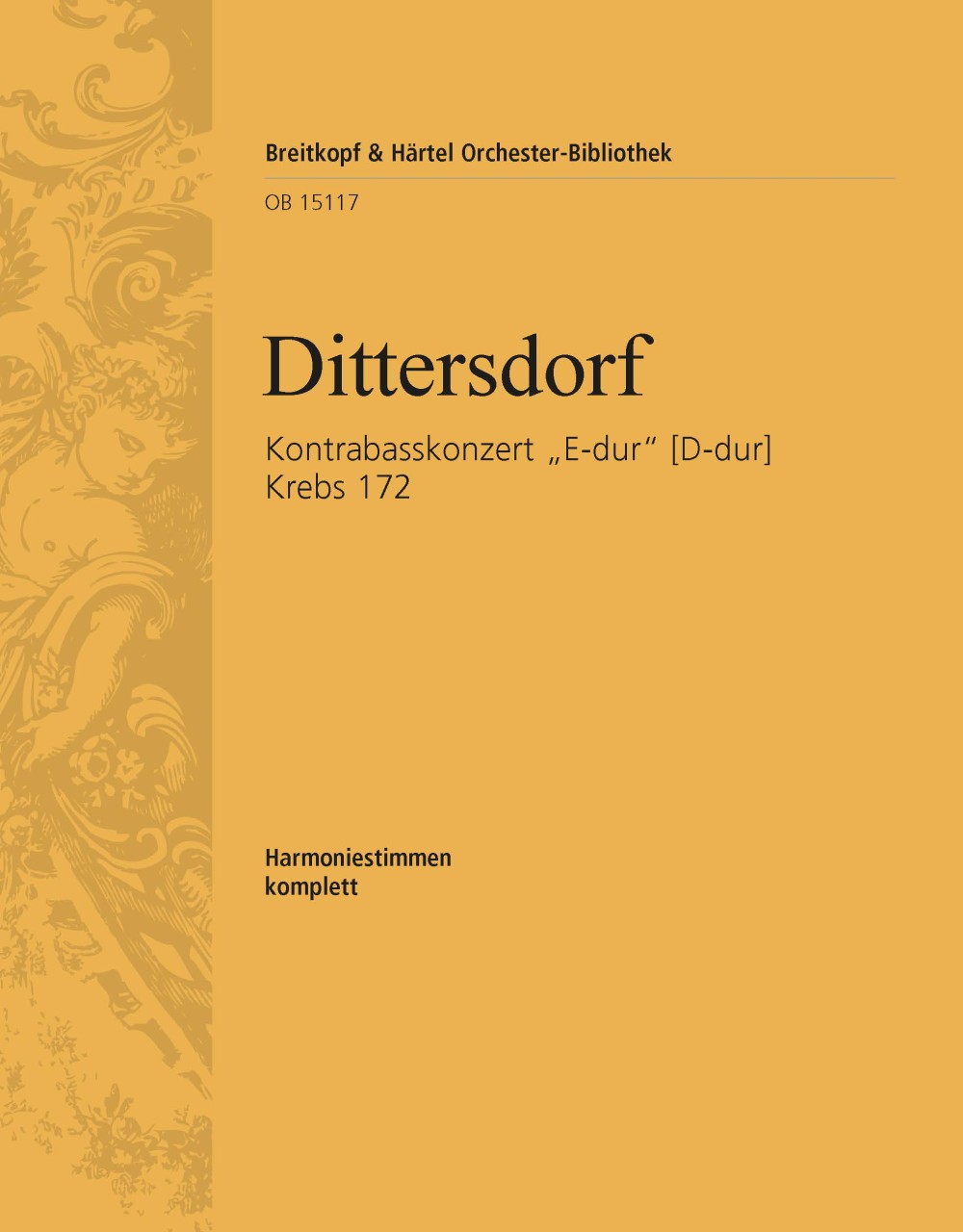 Dittersdorf: Double Bass Concerto in "E Major", Krebs 172