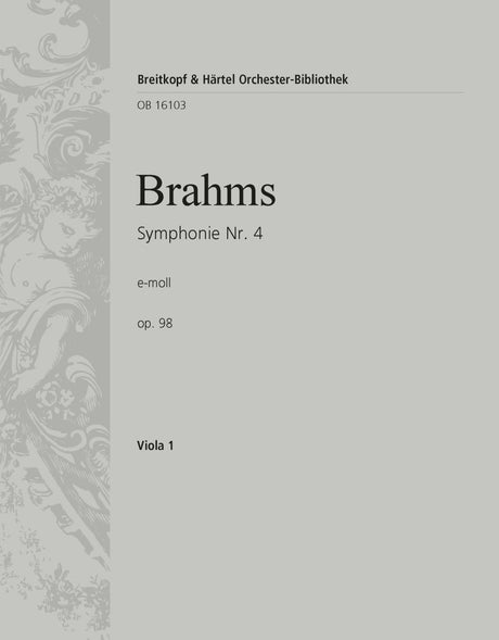 Brahms: Symphony No. 4 in E Minor, Op. 98