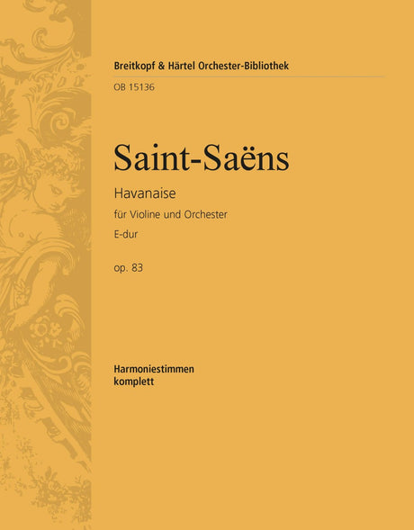 Saint-Saëns: Havanaise, Op. 83