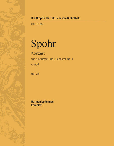 Spohr: Clarinet Concerto No. 1 in C Minor, Op. 26