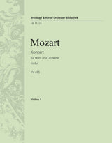 Mozart: Horn Concerto No. 4 in E-flat Major, K. 495