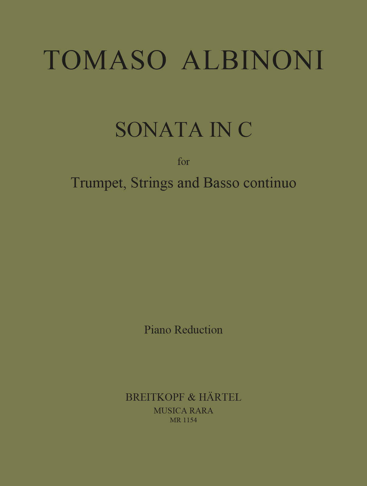 Albinoni: Trumpet Sonata in C Major