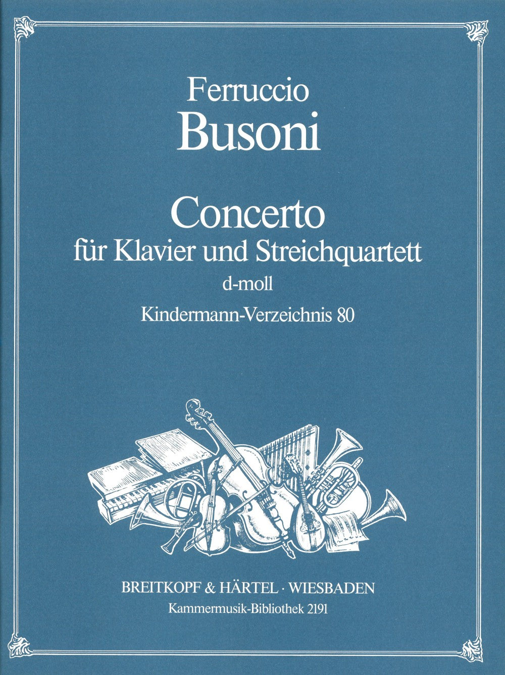 Busoni: Piano Concerto in D Minor BV 80, Op. 17 (Version for Piano Quintet)