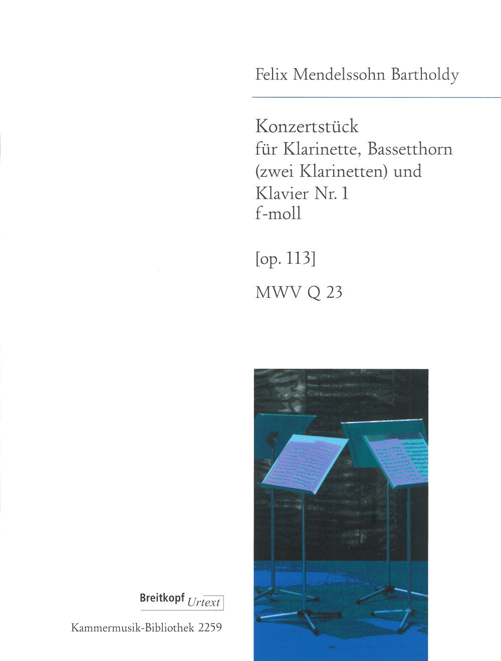 Mendelssohn: Concert Piece No. 1 in F Minor, MWV Q 23, Op. 113