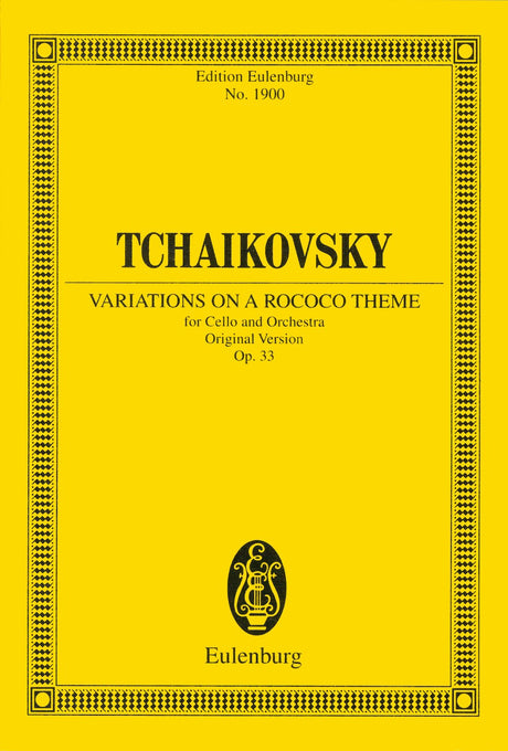 Tchaikovsky: Variations on a Rococo Theme, Op. 33