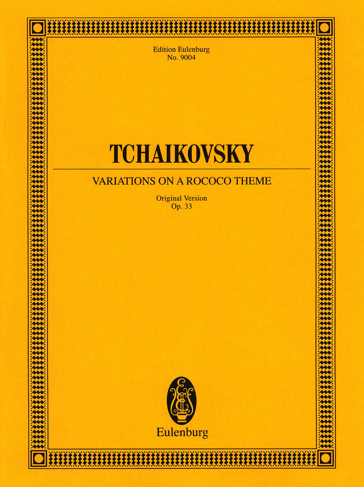 Tchaikovsky: Variations on a Rococo Theme, Op. 33