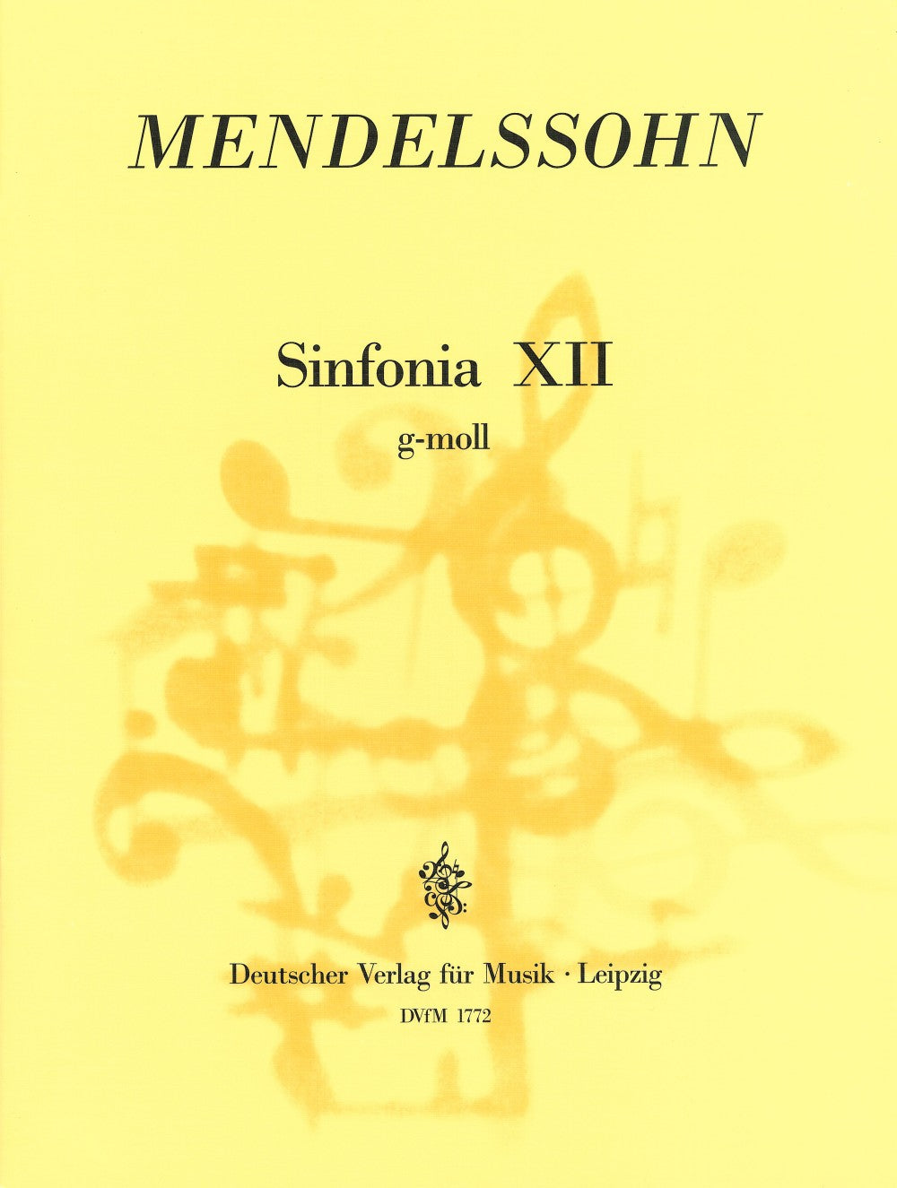 Mendelssohn: Sinfonia No. 12 in G Minor, MWV N 12