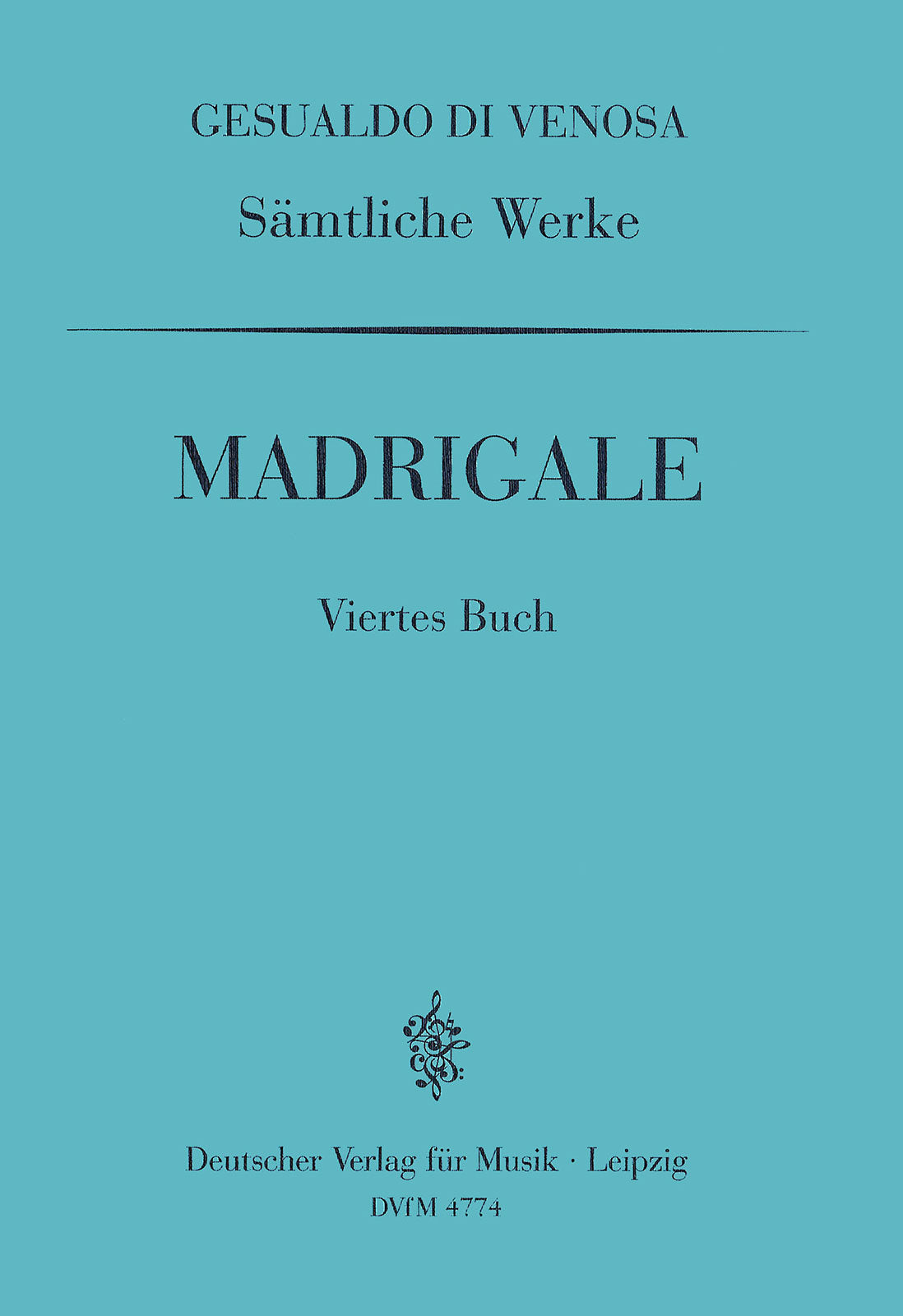 Gesualdo: Madrigals - Book 4 (Op. 5)