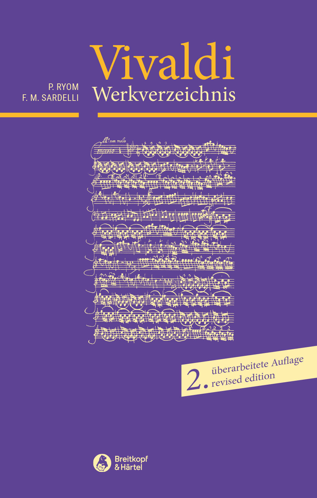 Vivaldi - Thematisch-systematisches Verzeichnis seiner Werke