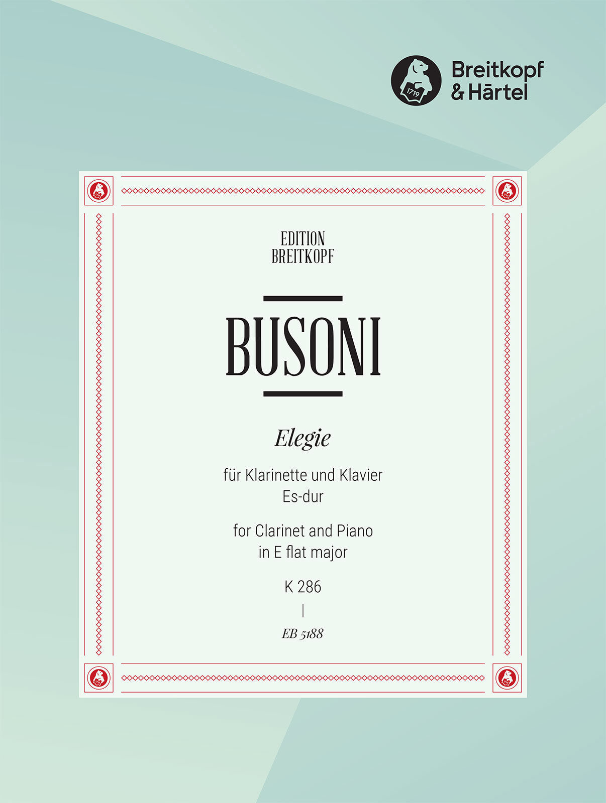 Busoni: Elegy in E-flat Major, BV 286