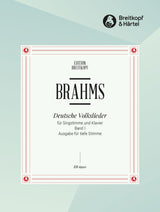 Brahms: German Folk Songs, WoO 33 - Volume 1 (Nos. 1-21)