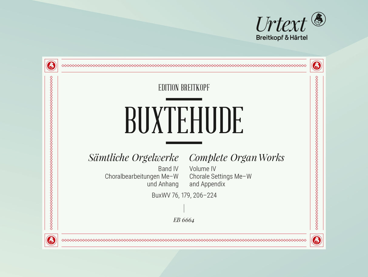 Buxtehude: Chorale Settings, BuxWV 206-224