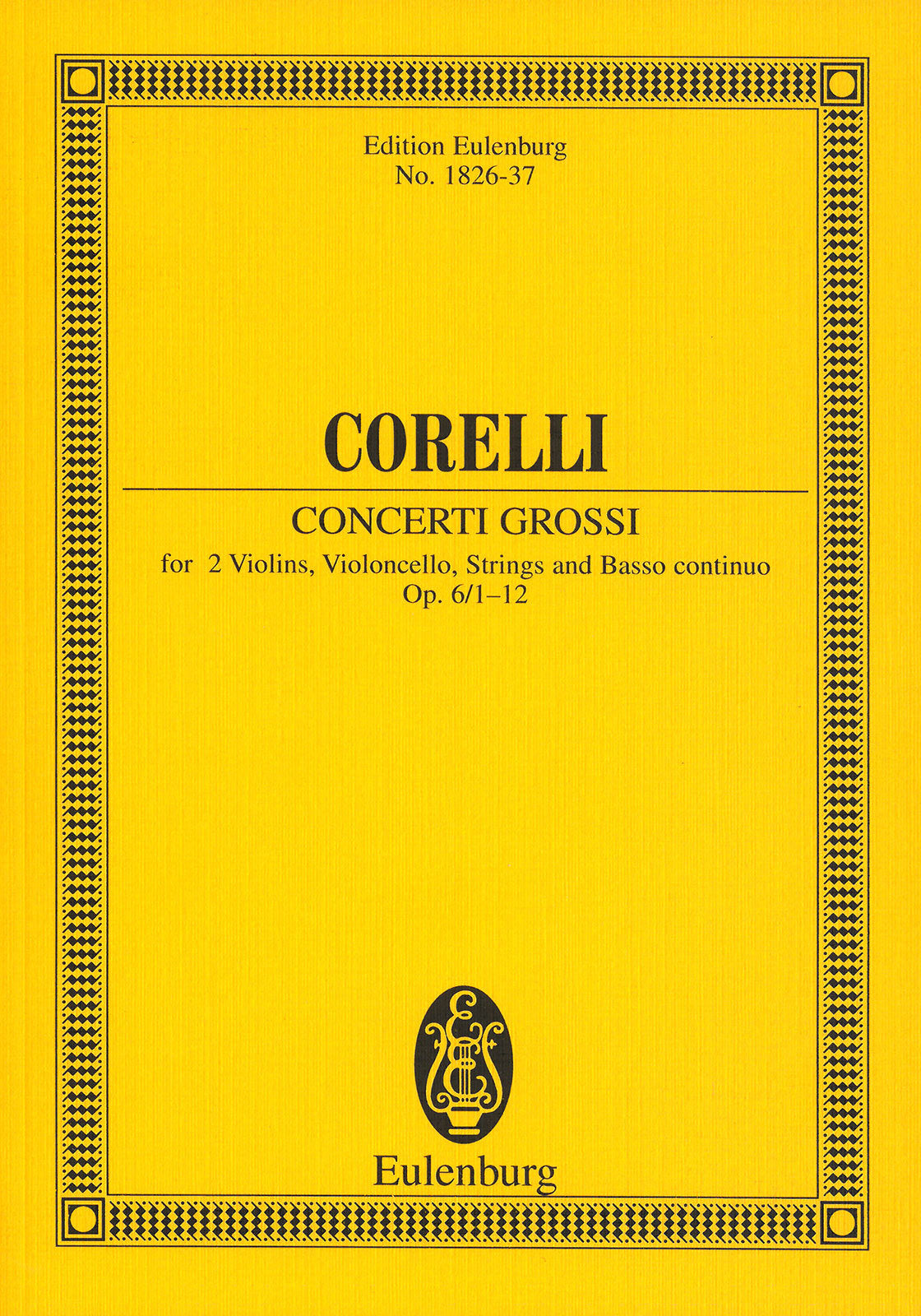 Corelli: 12 Concerti grossi, Op. 6 – Breitkopf US