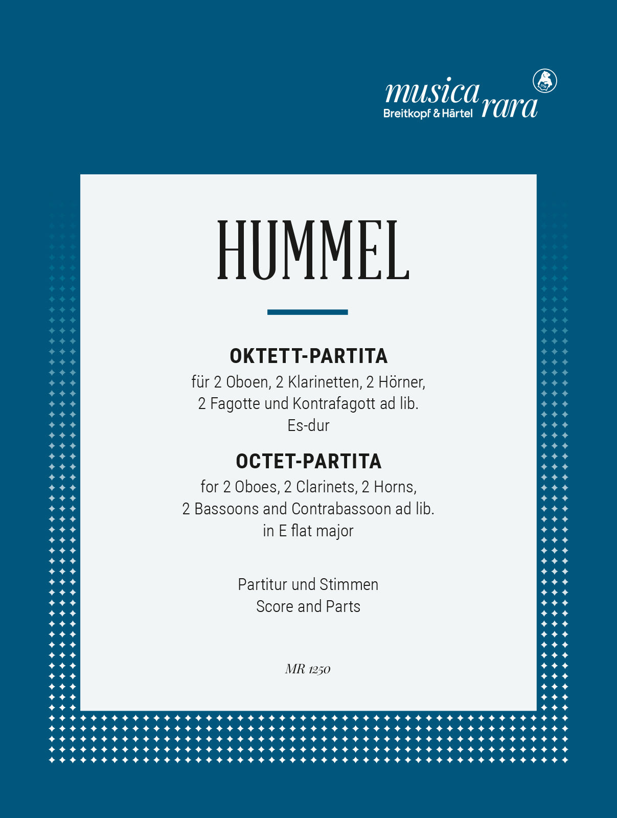 Hummel: Partita in E-flat Major