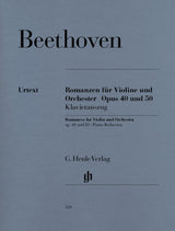 Beethoven: Romances in G Major, Op. 40 & F Major, Op. 50