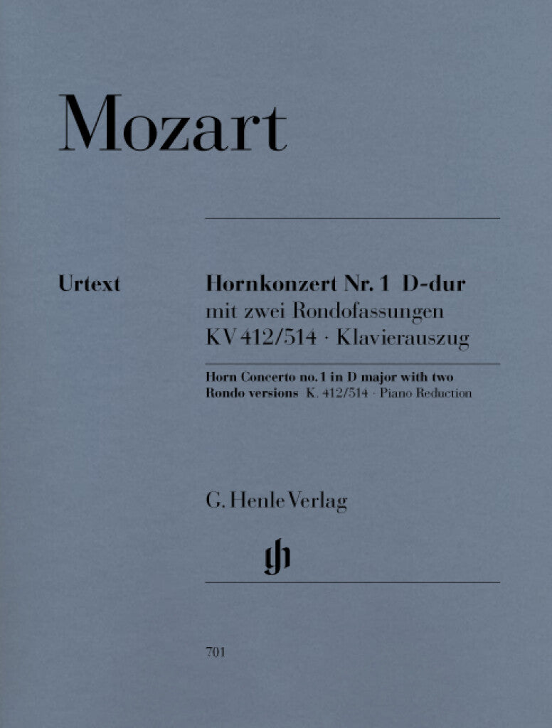 Mozart: Horn Concerto No. 1 in D Major, K. 412/514 (386b)